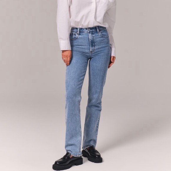 Abercrombie and fitch 90's straight jean - Picture 1 of 4